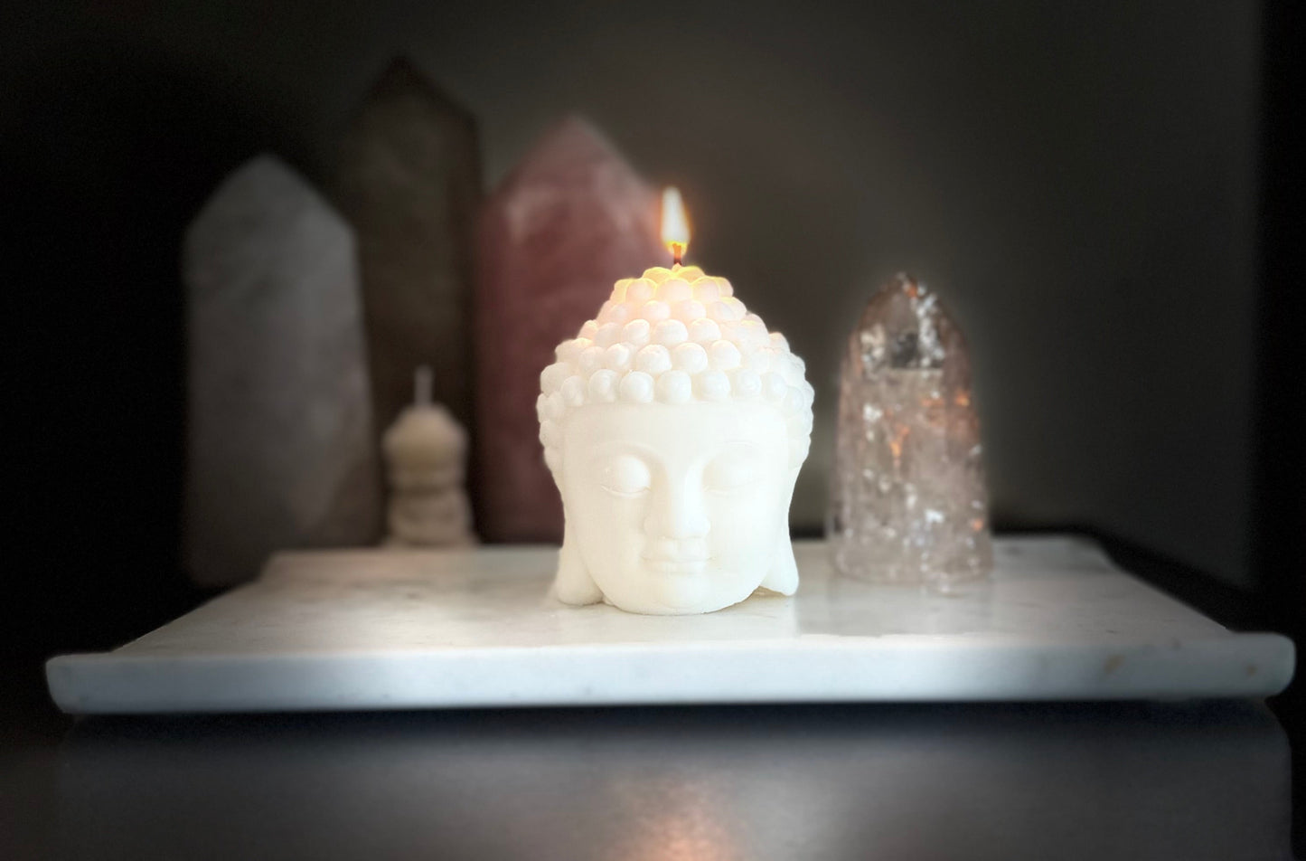 Calm Buddha Candle