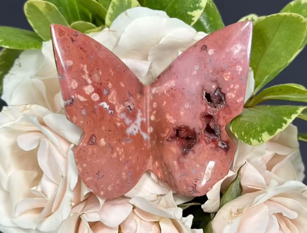 Carnelian Agate Butterfly