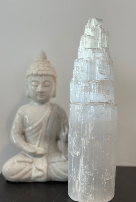 Extra Large Selenite Tower