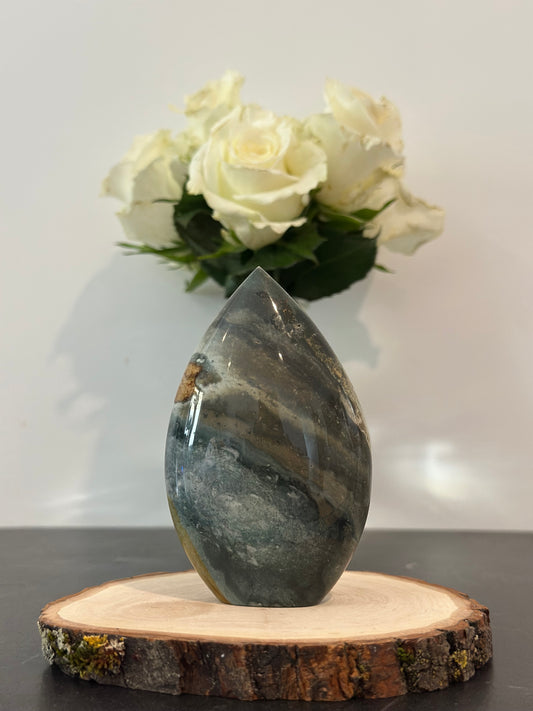 Polychrome Jasper Flame