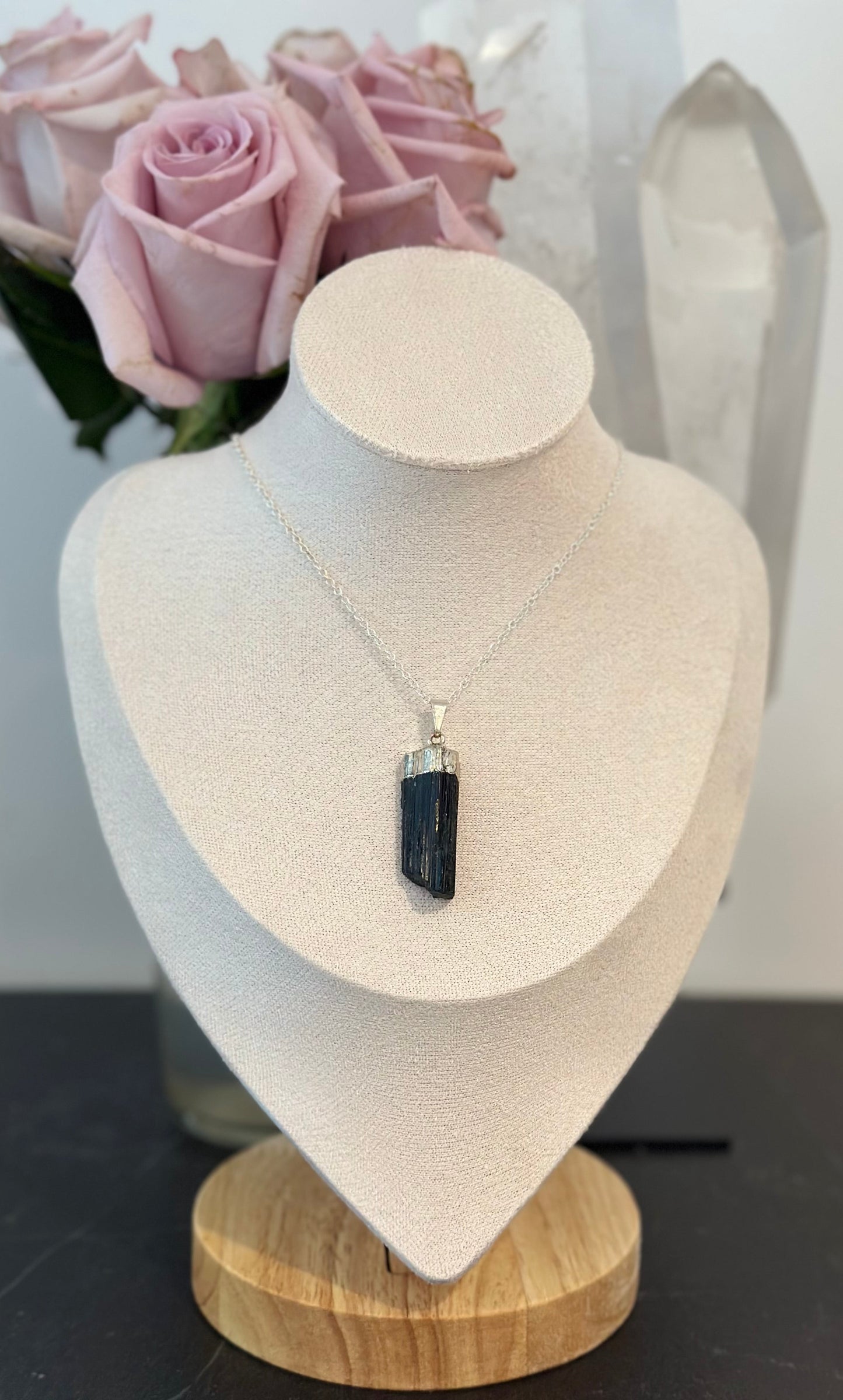 Black Tourmaline Protection Pendant