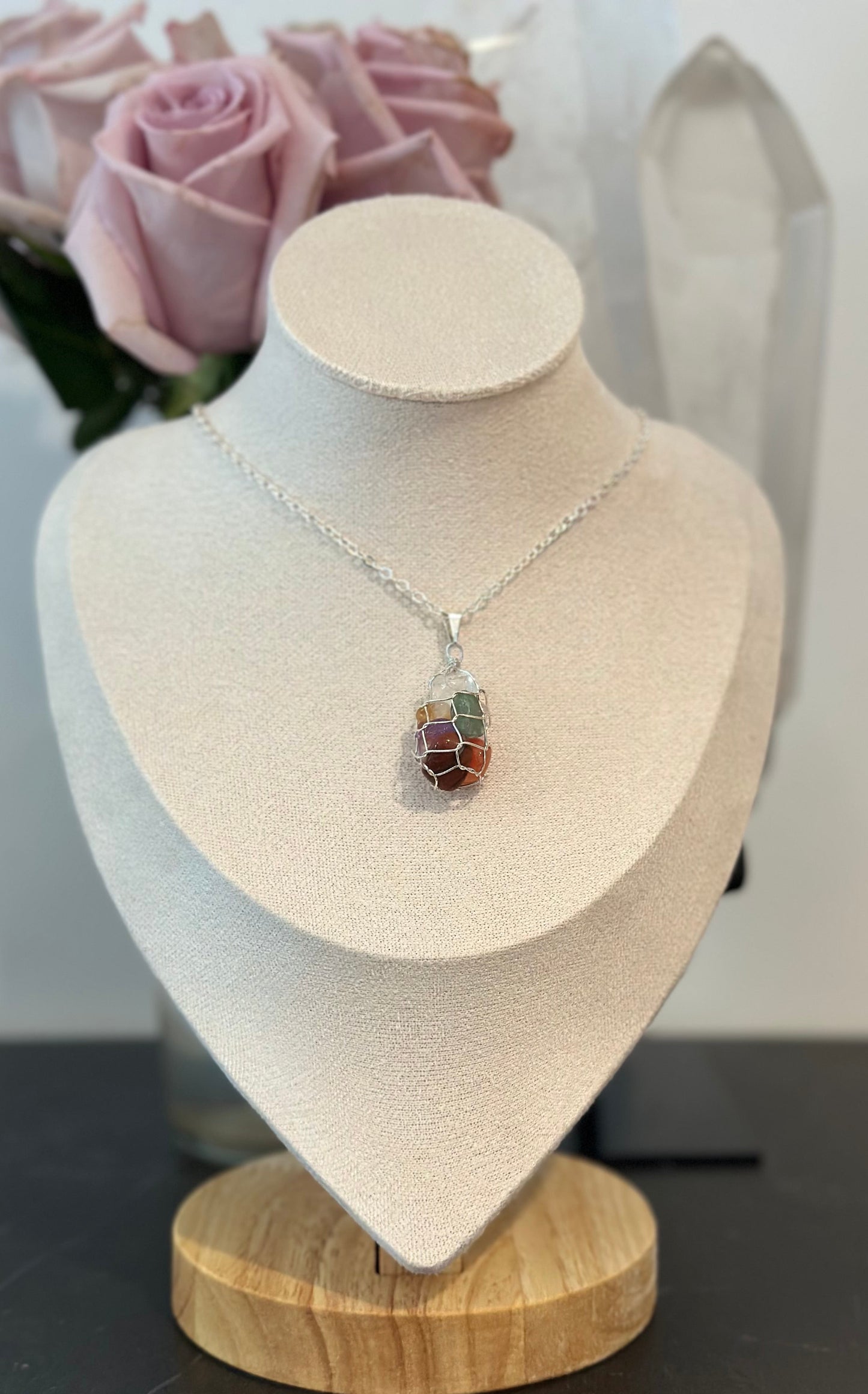 Chakra Tumbles Necklace