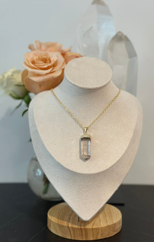 Golden Smoky Quartz Necklace