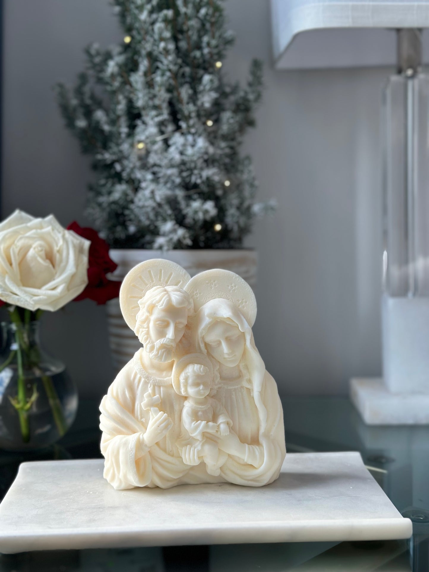 Sacred Family Candle
