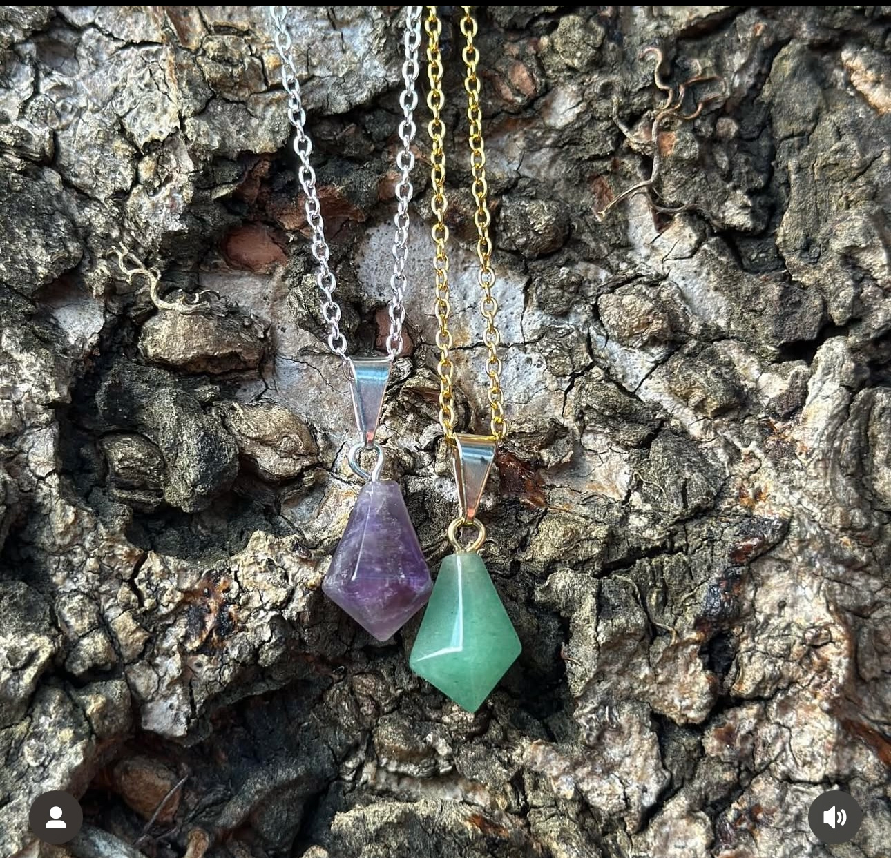 Amethyst Diamond Necklace